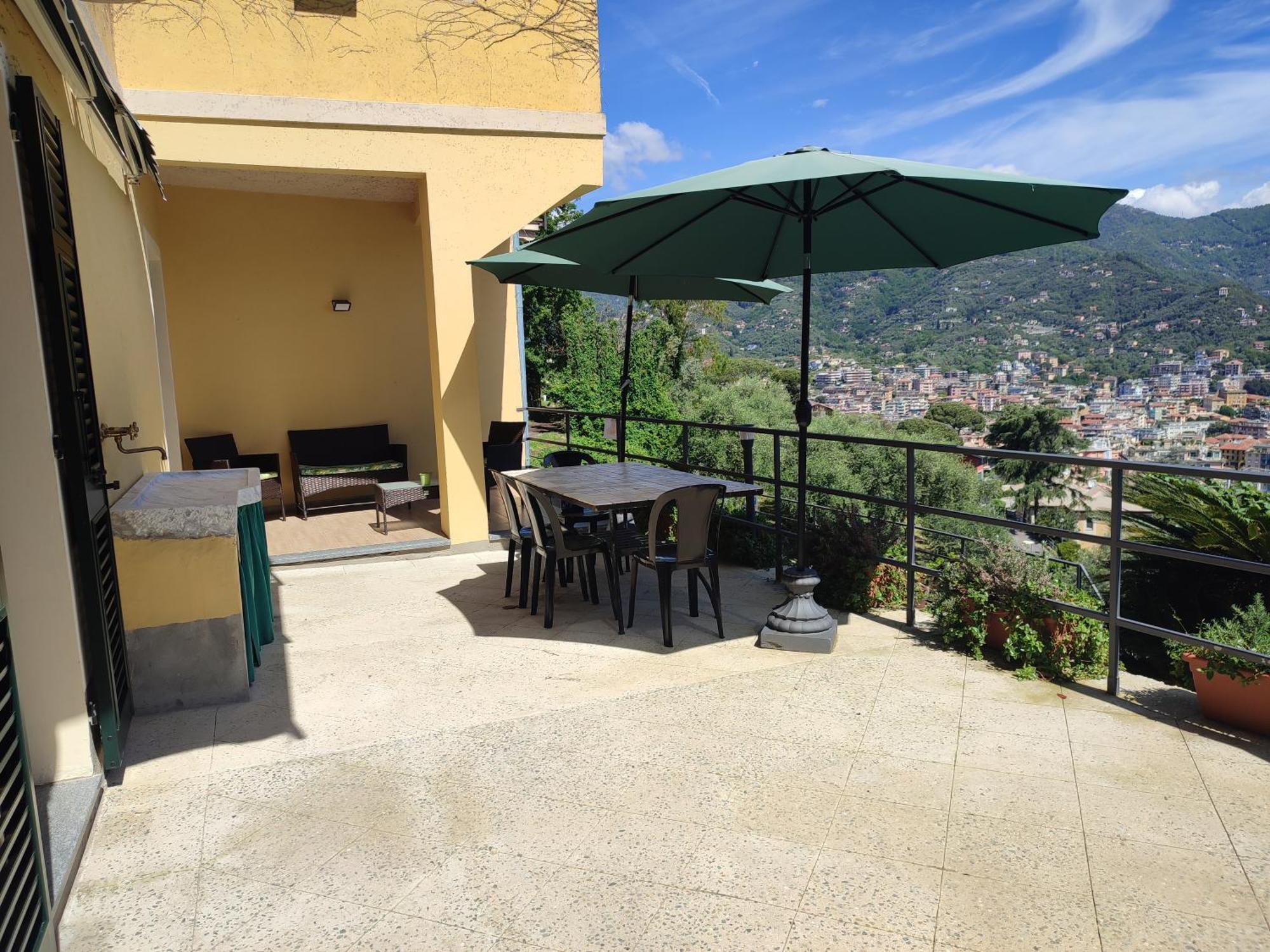 Ferienwohnung Finestra Sul Golfo Rapallo Exterior foto
